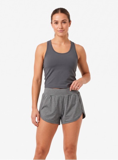 Short Mandala Light Estilo do Corpo para Corrida - 8103 Mescla