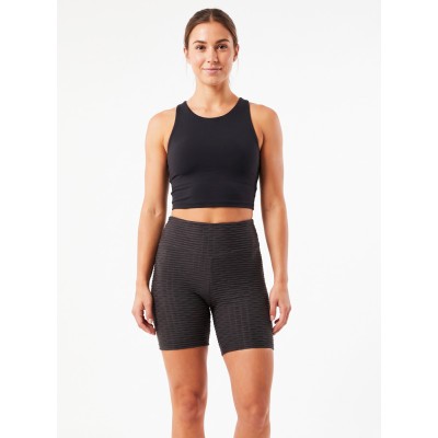 Short Meia Coxa Empina Bumbum Pop - Preto