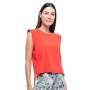 Blusa Boxy Rolamoça Run More Sense Green Vermelha - 01511-VM03