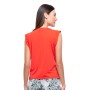 Blusa Boxy Rolamoça Run More Sense Green Vermelha - 01511-VM03