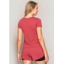 Blusa Rolamoça Run More Performance Decote V - 01553-FR08BC