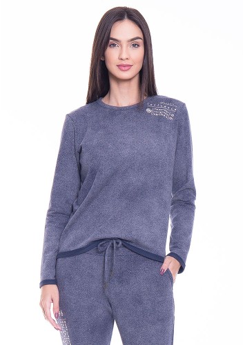 Blusão Rolamoça Sport Fleece - 48159-ES136OFF