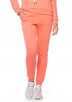 Calça Jogger Rolamoça Runmore Moletom Com Frizo Laranja - 05253-LJ20