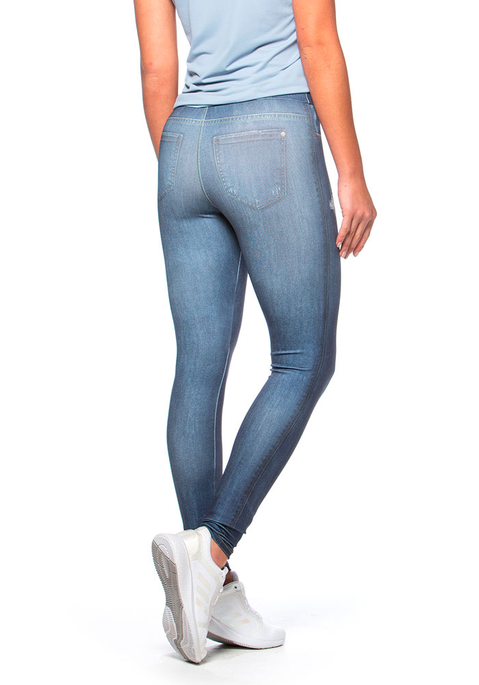 Calça Legging Jeans Original E…