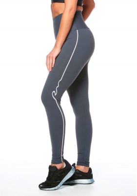 Calça Legging Rolamoça Runmore Power Fit Alta Compressão Cós Alto - 06562-CZ02CZ63