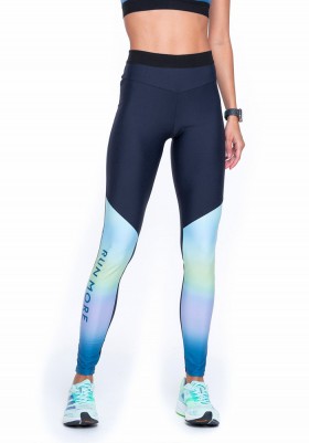 Calça Legging Rolamoça Run More Compression Gradiente - 06631-PTSB014