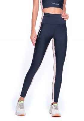 Calça Legging Rolamoça Run More Compression Blocking Bright - 06643-PTBG02