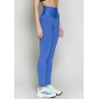 Calça Legging Rolamoça Runmore Cós Alto Power Fit Azul - 06686-AZ01