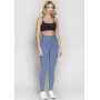 Calça Legging Rolamoça Runmore Cós Alto Power Fit Azul - 06686-AZ12