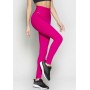 Calça Legging Rolamoça Runmore Cós Alto Power Fit Rosa - 06686-RS07