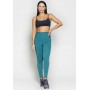 Calça Legging Rolamoça Runmore Cós Alto Power Fit Verde - 06686-VD12