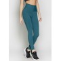 Calça Legging Rolamoça Runmore Cós Alto Power Fit Verde - 06686-VD13