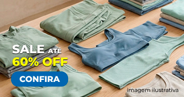 Sale até 60%Off